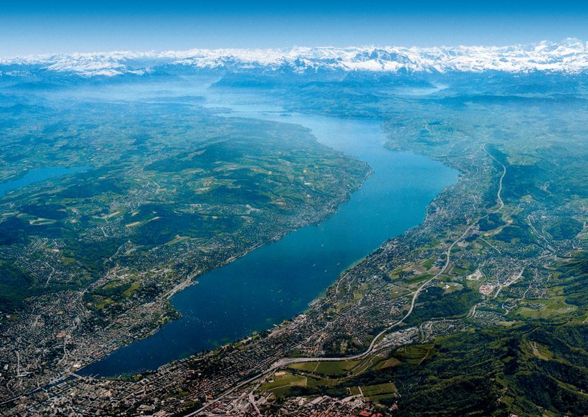 Postkarte · Zuerich · Zuerichsee · Zuerichsee Alpen